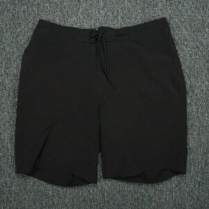Ten Thousand Shorts Mens Large Black Foundation Training Stretch‎ Lined 9"